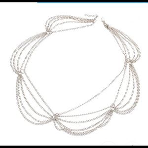 Bohemian Head Accessory-Silver